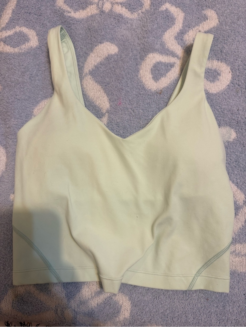 Light Green lululemon align tank - Women
